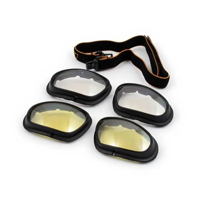 Helly Lunettes de moto Biker Shades Eagle Convertible