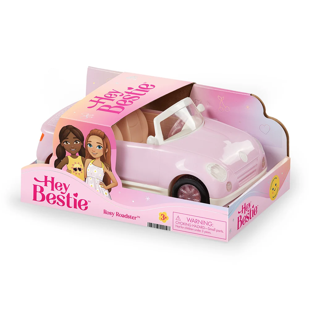 Hey Bestie - Voiture Rosy Roadster™
