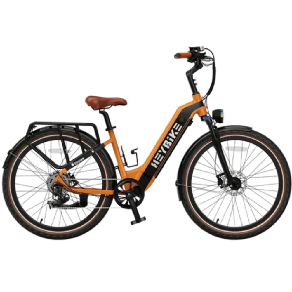 HeyBike, CityRun, Vélo Électrique (48 Volts) (15Ah) (750 Watts) Orange