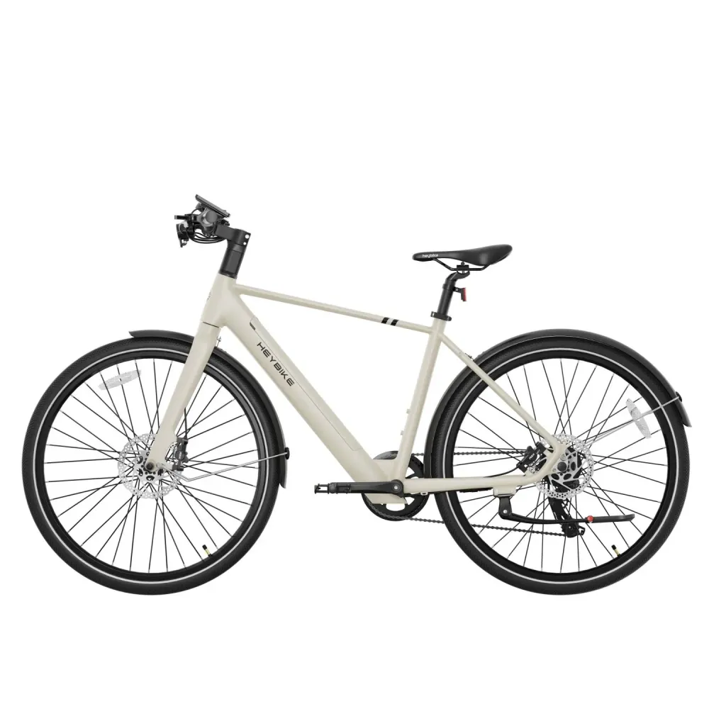 Vélo Électrique Heybike EC1 L - Moteur 250W Batterie 36V10Ah Assisté Autonomie 100KM Freins à Disque Hydrauliques - Beurre...