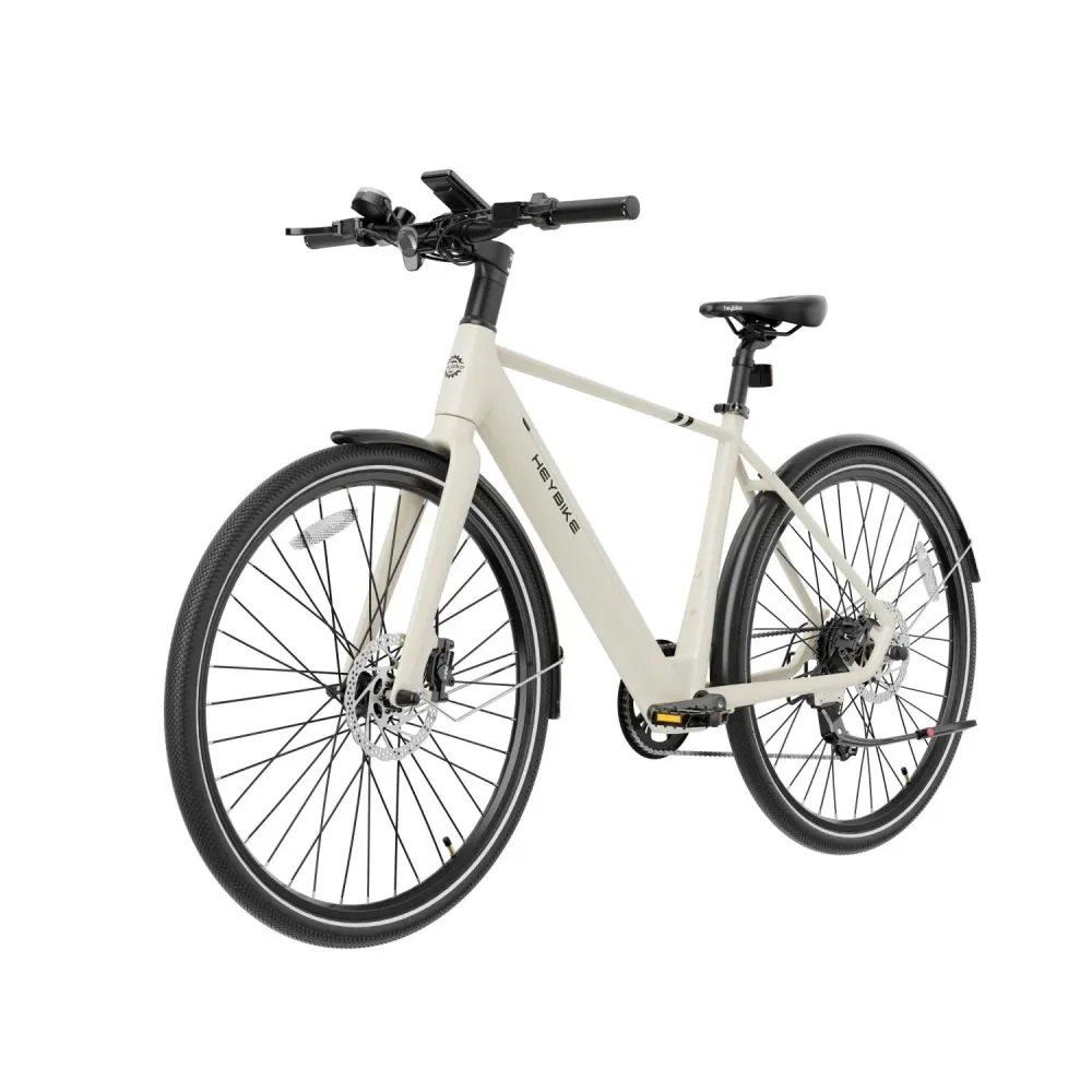 Vélo Électrique Heybike EC1 M - Moteur 250W Batterie 36V10Ah Assisté Autonomie 100KM Freins à Disque Hydrauliques - Beurre...