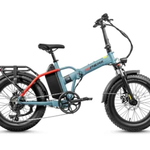 VÉLO ÉLECTRIQUE PLIABLE HIPEAK BONA BLUE/GREY