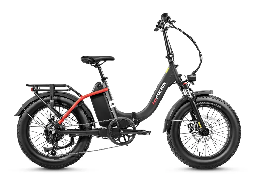 VÉLO ÉLECTRIQUE PLIABLE HIPEAK ELIAS BLACK