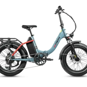 VÉLO ÉLECTRIQUE PLIABLE HIPEAK ELIAS BLUE/GREY