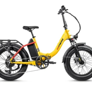 VÉLO ÉLECTRIQUE PLIABLE HIPEAK ELIAS YELLOW