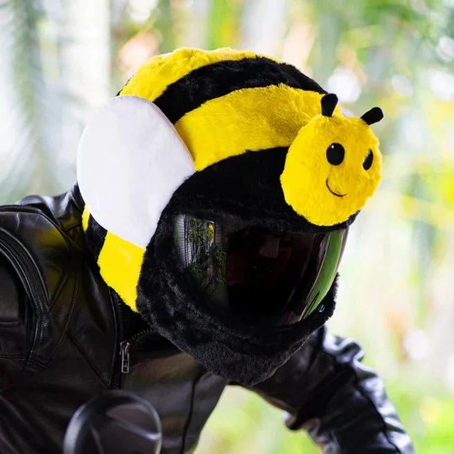Housse de casque moto -Abeille