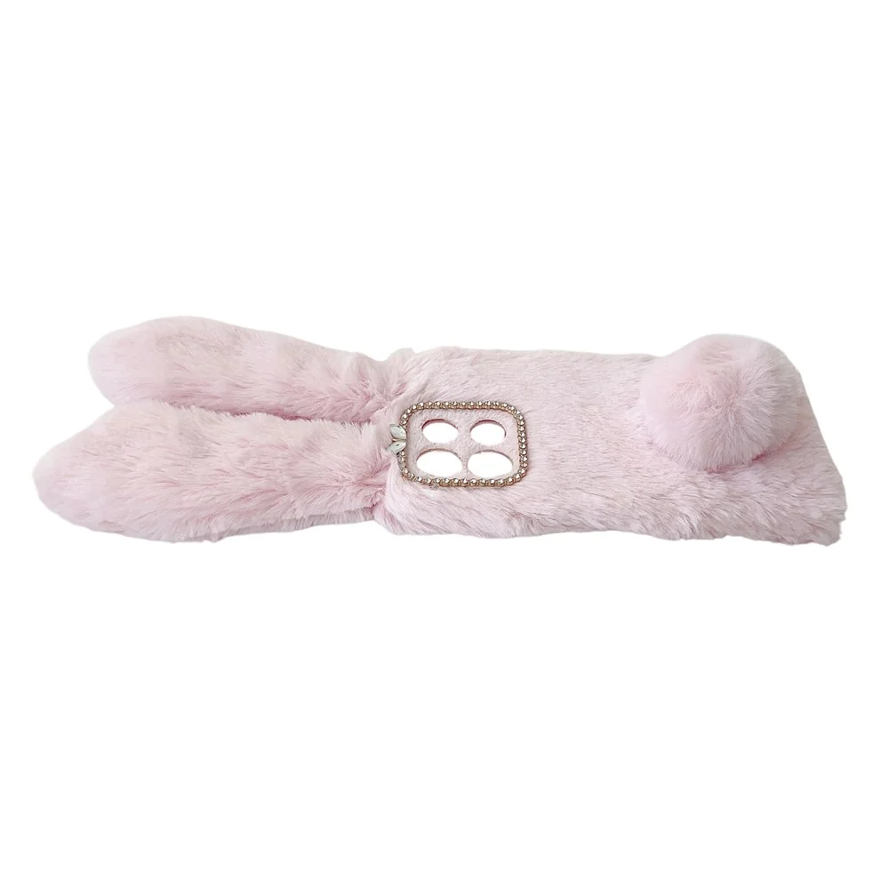 Housse Motorola Moto G86 Fluffy Rabbit - Rose