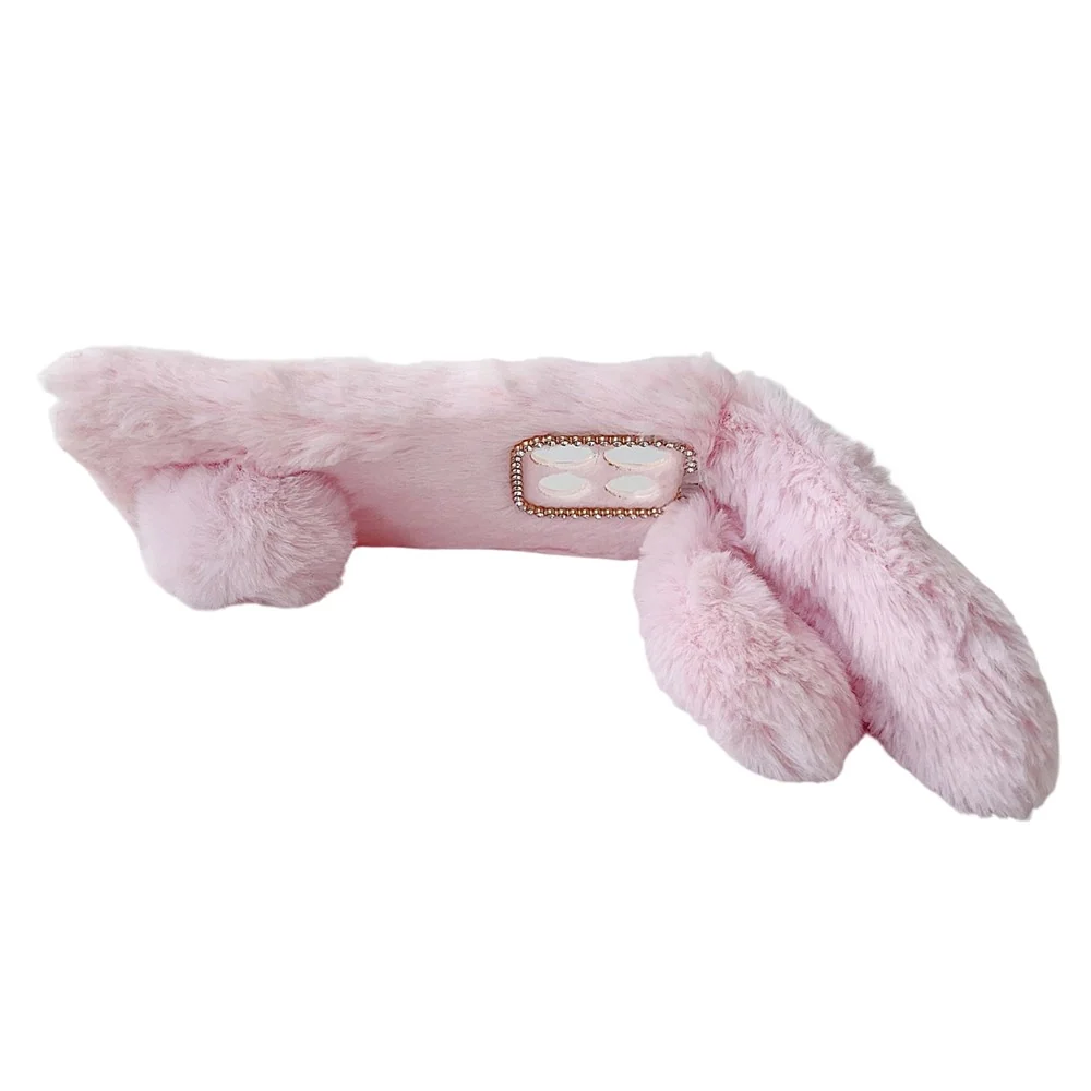 Housse Motorola Moto G86 Fluffy Rabbit - Rose