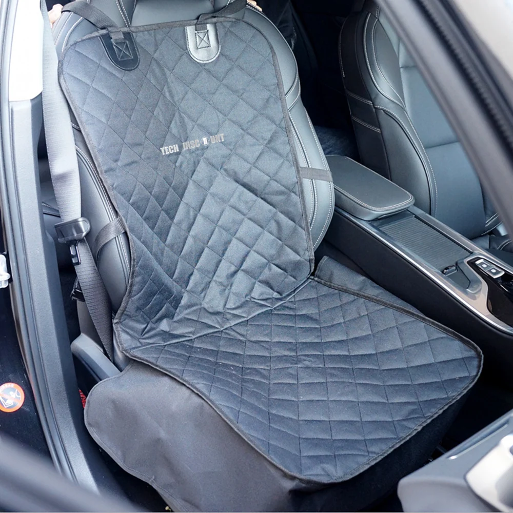 TD® housse de protection siege voiture chien pour auto avant arriere interieur universelle impermeable animaux domestiques...