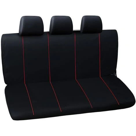 TD® Housse de Siège de Voiture Accessoires de voiture Intérieur Housse de voiture de style universel - Rouge/Noir