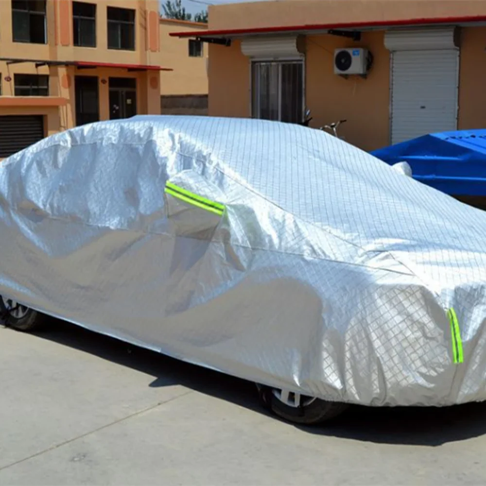 Housse de voiture en velours de coton épaissi pour VW ID.4 2021–2025