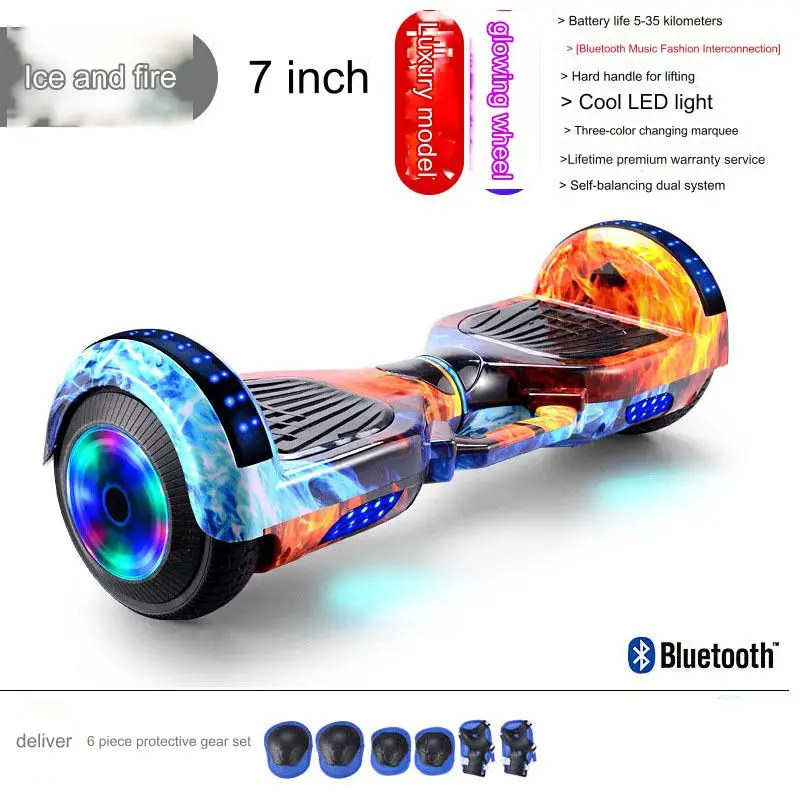 Hoverboard 350W Ultra‑Rapide Contrôle App
