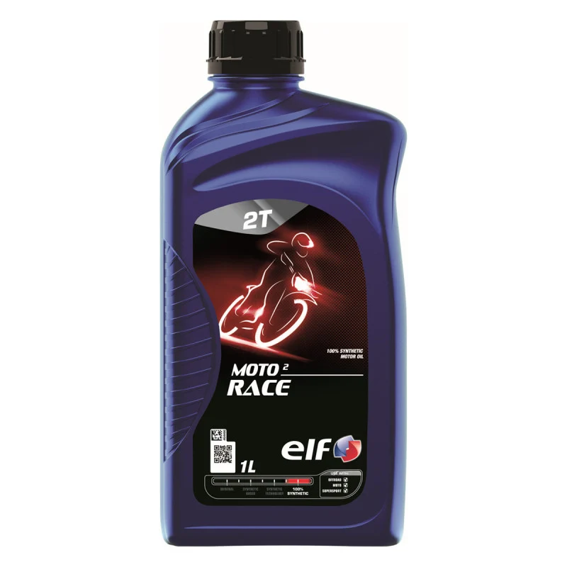 Huile mélange 2 temps ELF MOTO RACE - 1L