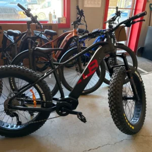 IGO VÉLO ÉLECTRIQUE OUTLAND TORNGAT RS NOIRE FAT BIKE MOTEUR PEDALIER