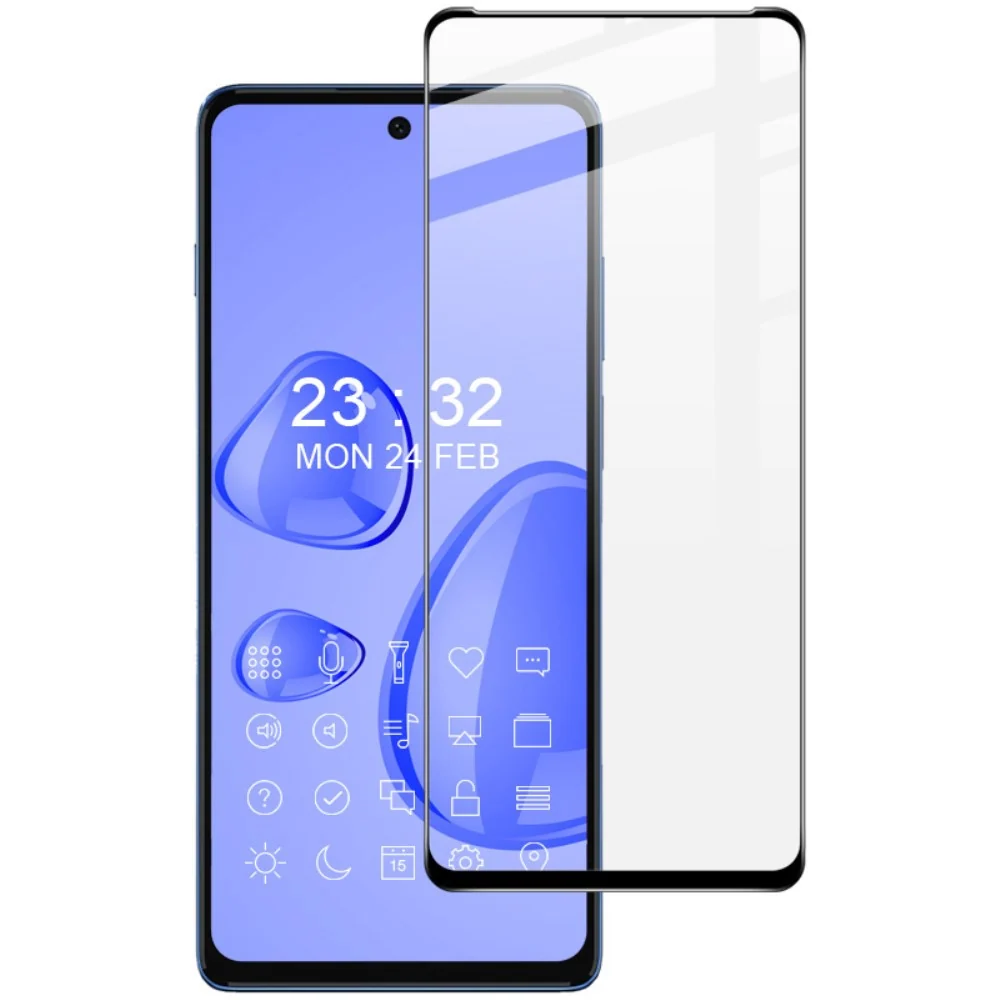IMAK Pro+ protection d'écran en verre trempé pour Motorola Moto G200 5G / Edge S30