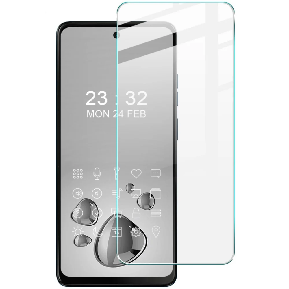 IMAK H Protection d'écran en verre trempé pour Motorola Moto G04 / Motorola Moto G24 / Motorola Moto G24 Power