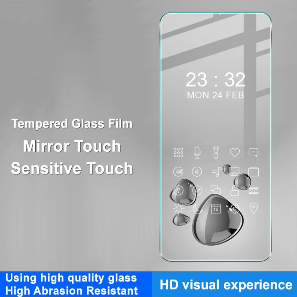 IMAK H Protection d'écran en verre trempé pour Motorola Moto G04 / Motorola Moto G24 / Motorola Moto G24 Power