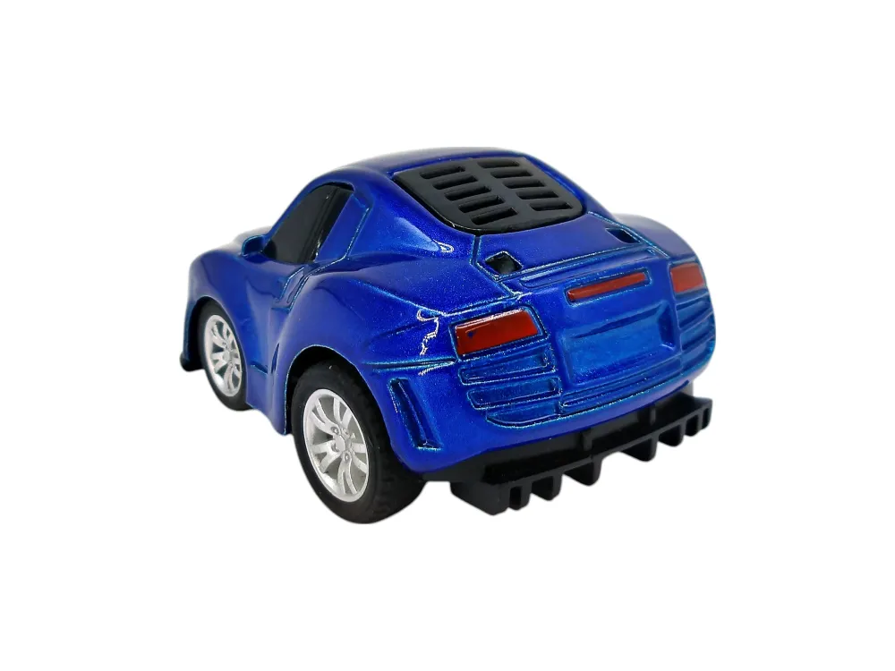 Voiture bleue à friction Inconnu
