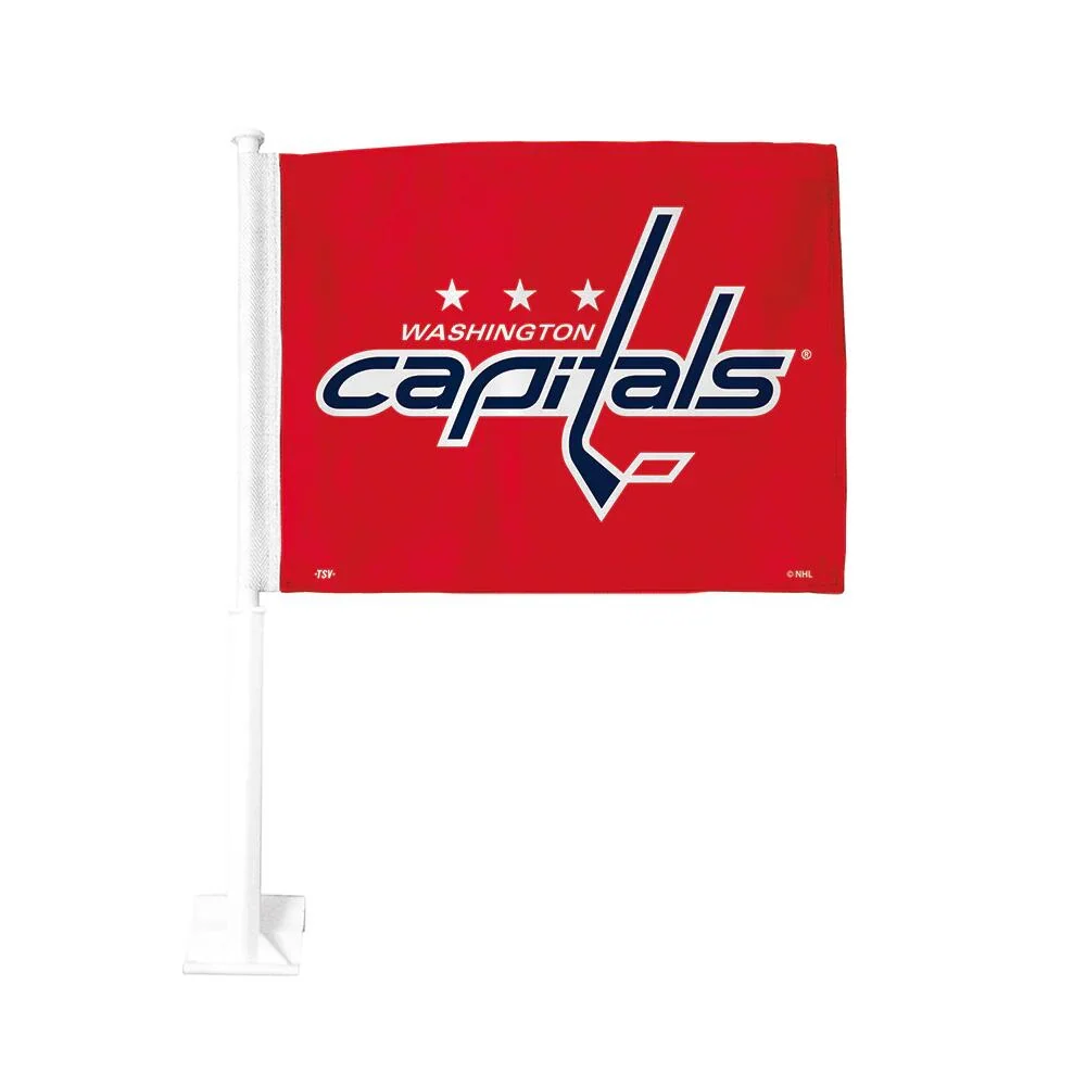 Drapeau Double Face Pour Voiture NHL De Inglasco - Washington Capitals