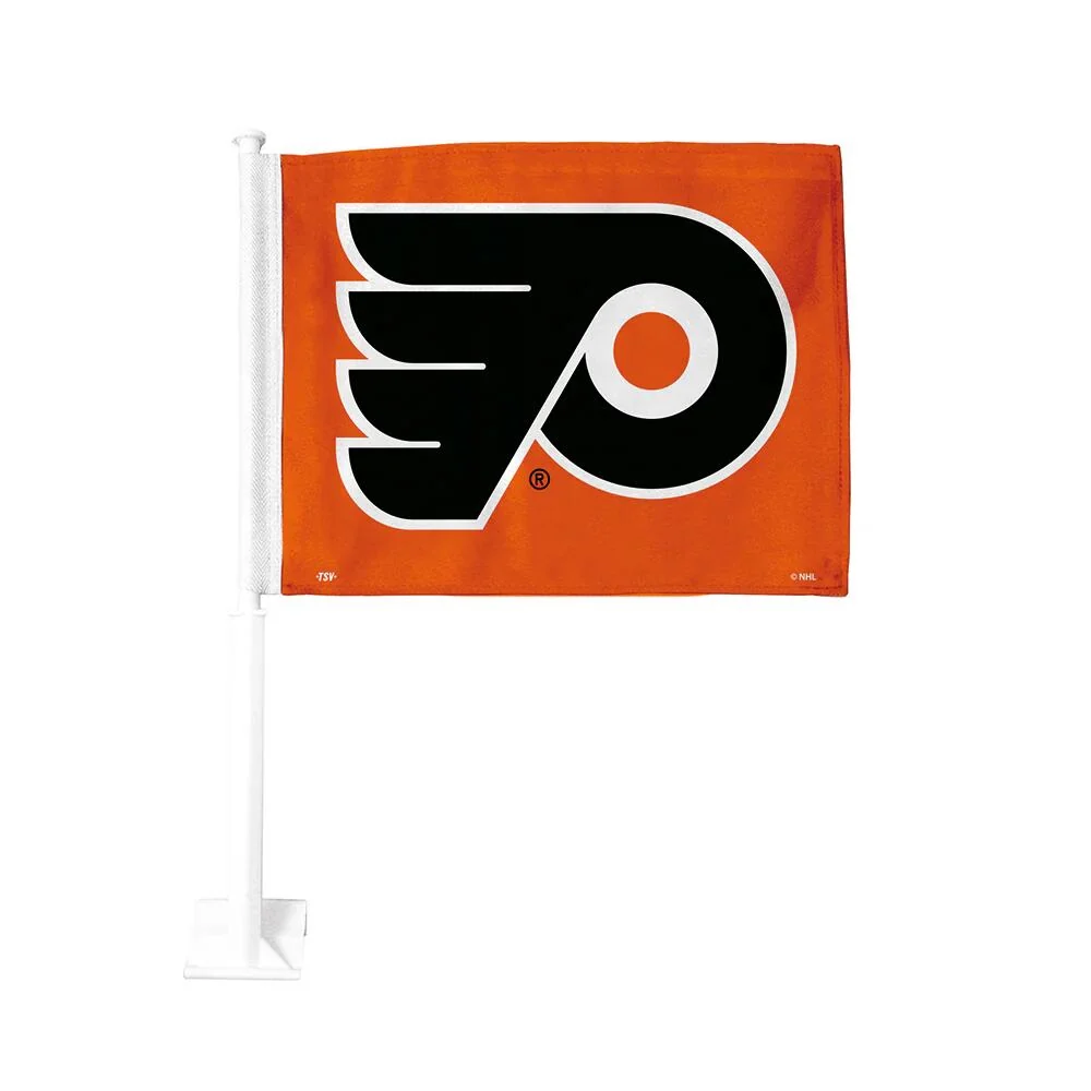 Drapeau Double Face Pour Voiture NHL De Inglasco - Philadelphia Flyers