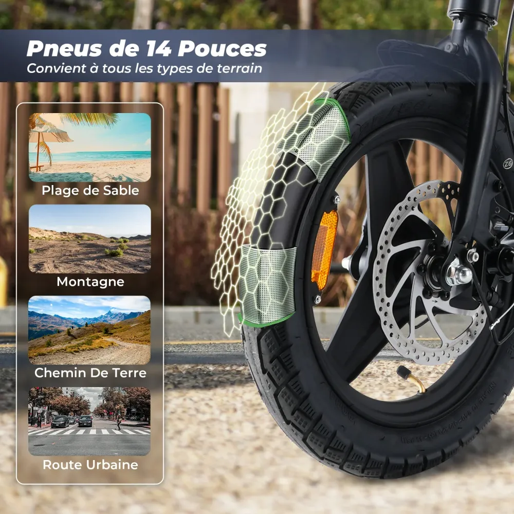 Isinwheel U1 Vélo électrique portable