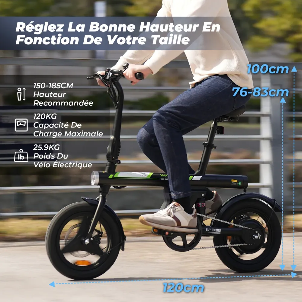 Isinwheel U1 Vélo électrique portable