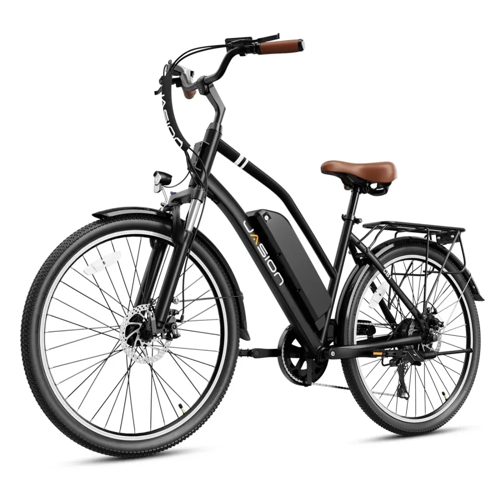Vélo électrique JASION CB1 – 500W Batterie 36V12.5Ah Pneus 27.5 Pouces Freins à Disque - Noir