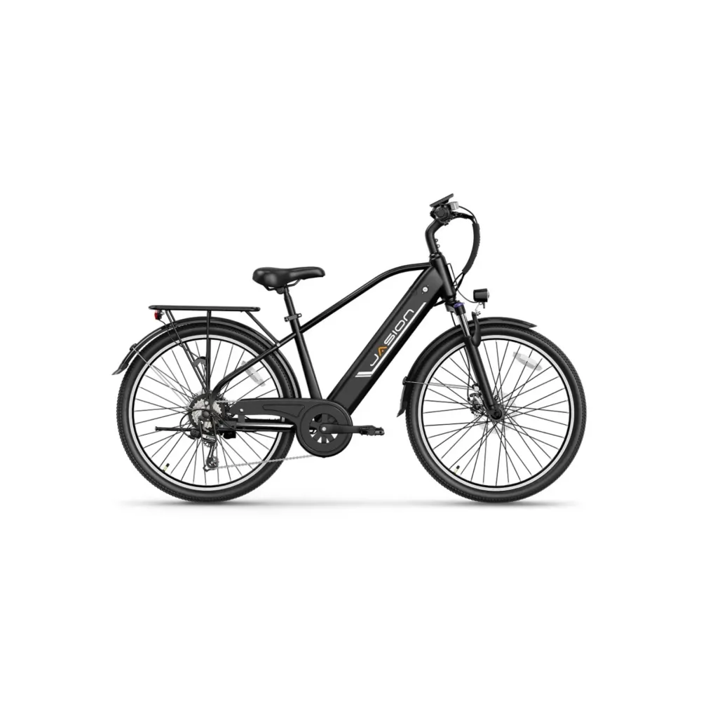 Vélo Électrique JASION EB5 Roamer - Moteur 500W Batterie 48V10AH Pneus De 26 Pouces Freins à Disque - Noir