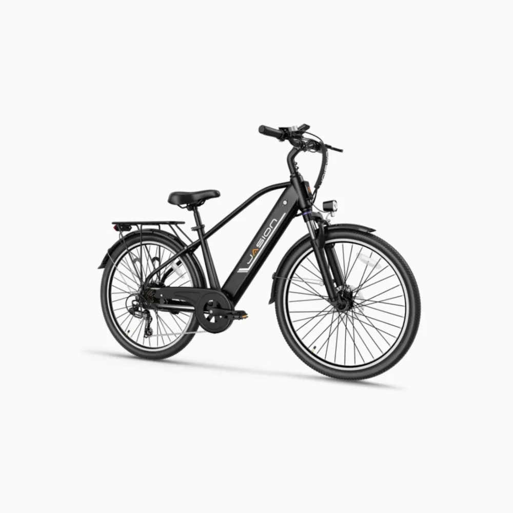 Vélo Électrique JASION EB5 Roamer - Moteur 500W Batterie 48V10AH Pneus De 26 Pouces Freins à Disque - Noir