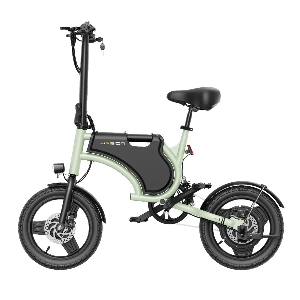 Vélo électrique JASION JC1 – 250W Batterie 36V5.2Ah Pneus 14 Pouces Freins à Disque - Vert