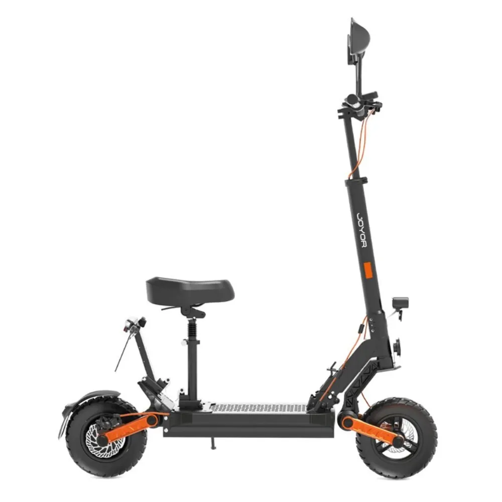 Moto Électrique JOYOR S8E - Moteur 800W Batterie 48V26AH Pneus 10 Pouces Freins à Disque COC Certificate Support Licence -...