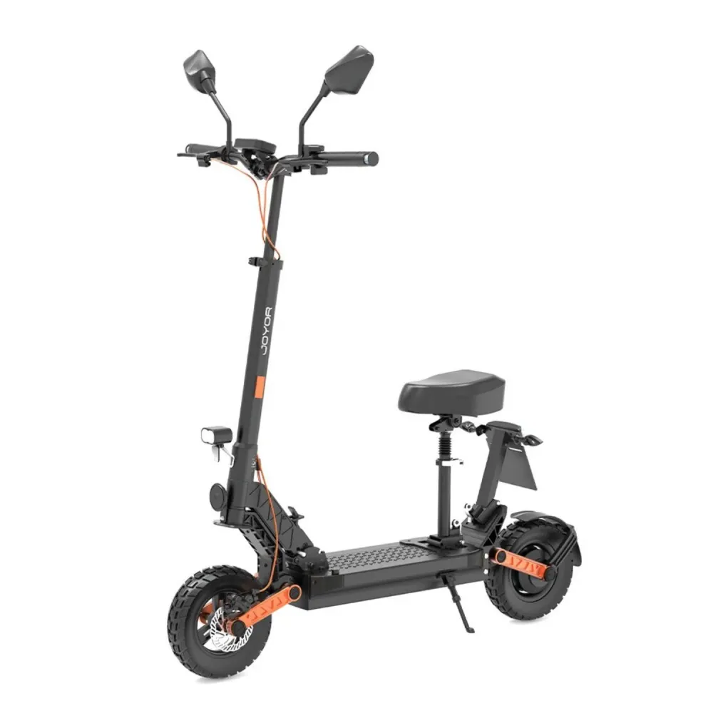 Moto Électrique JOYOR S8E - Moteur 800W Batterie 48V26AH Pneus 10 Pouces Freins à Disque COC Certificate Support Licence -...