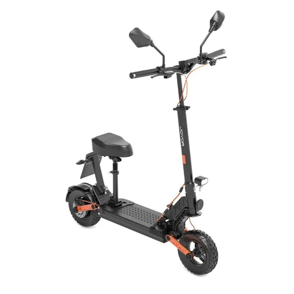 Moto Électrique JOYOR S8E - Moteur 800W Batterie 48V26AH Pneus 10 Pouces Freins à Disque COC Certificate Support Licence -...