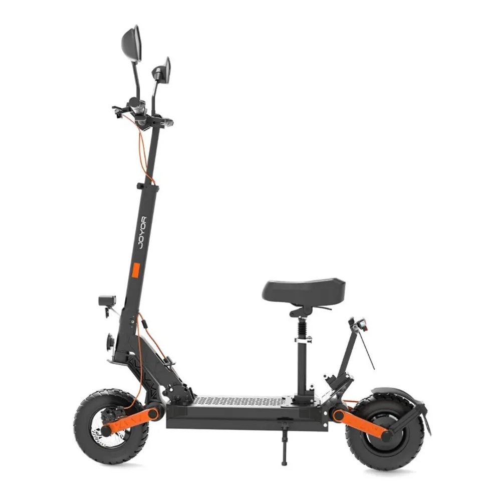 Moto Électrique JOYOR S8E - Moteur 800W Batterie 48V26AH Pneus 10 Pouces Freins à Disque COC Certificate Support Licence -...