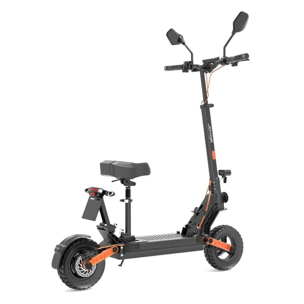 Moto Électrique JOYOR S8E - Moteur 800W Batterie 48V26AH Pneus 10 Pouces Freins à Disque COC Certificate Support Licence -...