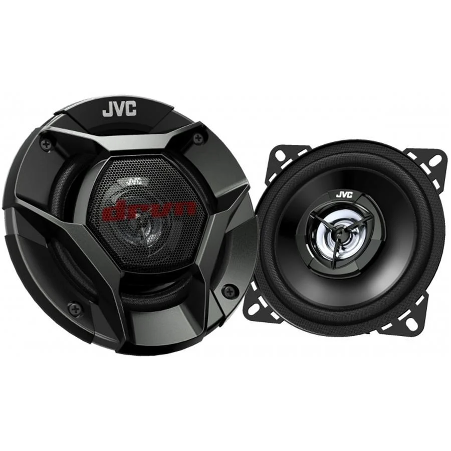 JVC CS-DR421 JVC CS-DR421 Haut-Parleurs Stéréo Coaxiaux 4'' 2 Voies 220W, Pour Voiture, Noir