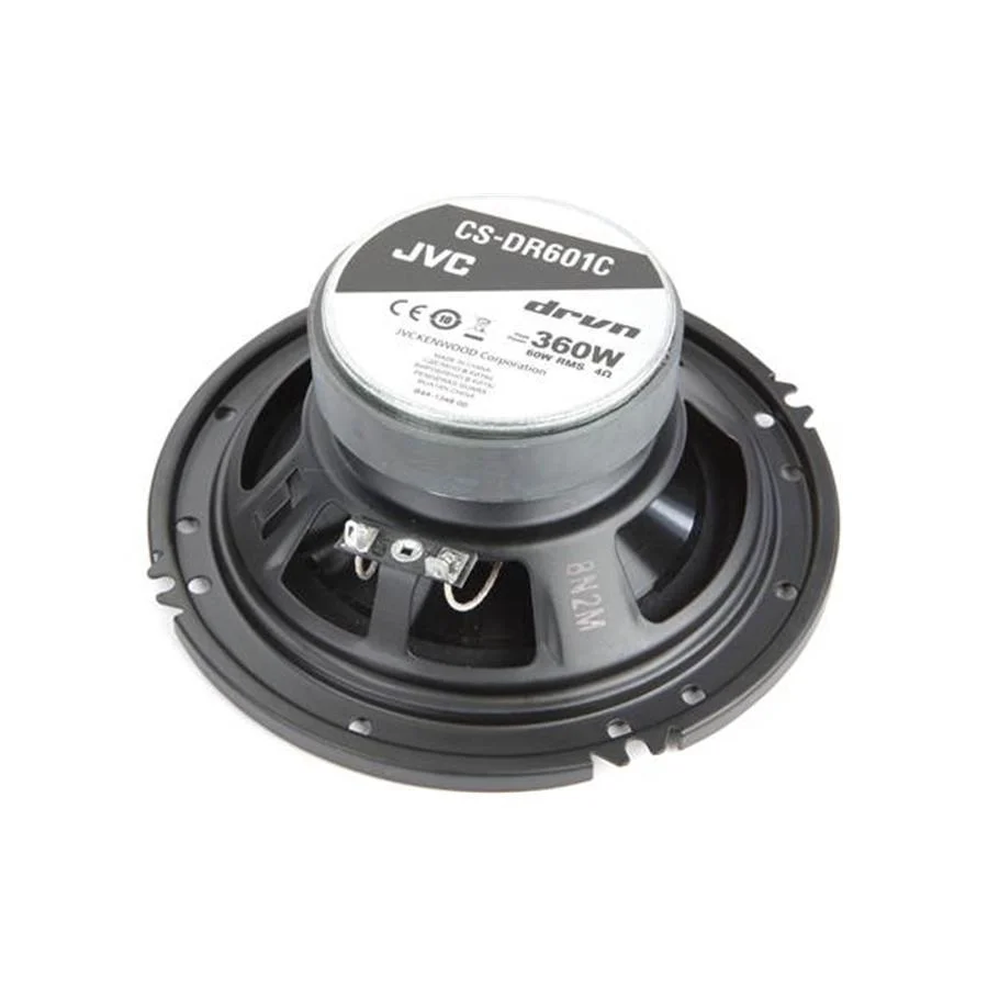 JVC CS-DR601C Haut-Parleurs Composant Bidirectionnels 6-1 / 2 "/ Puissance Max. 360W, Pour Voiture, Noir
