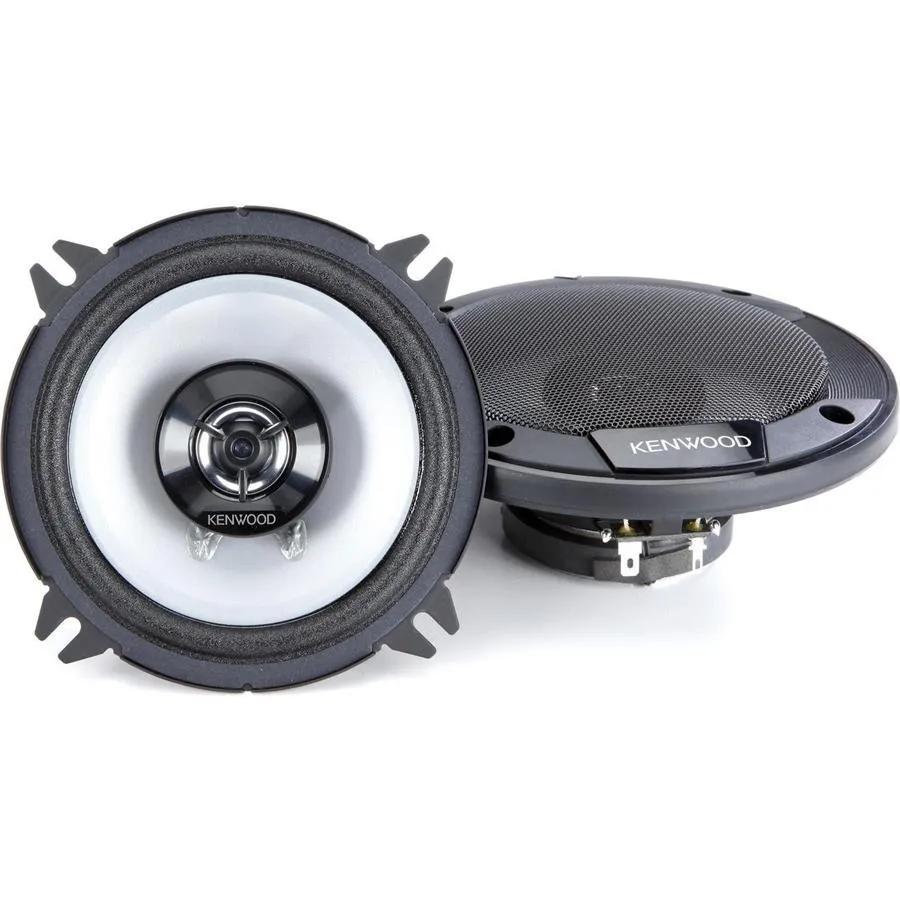 Kenwood KFC-1066S Haut-Parleur Coaxial Série Sport 210W de 4 ", Pour Voiture, Noir