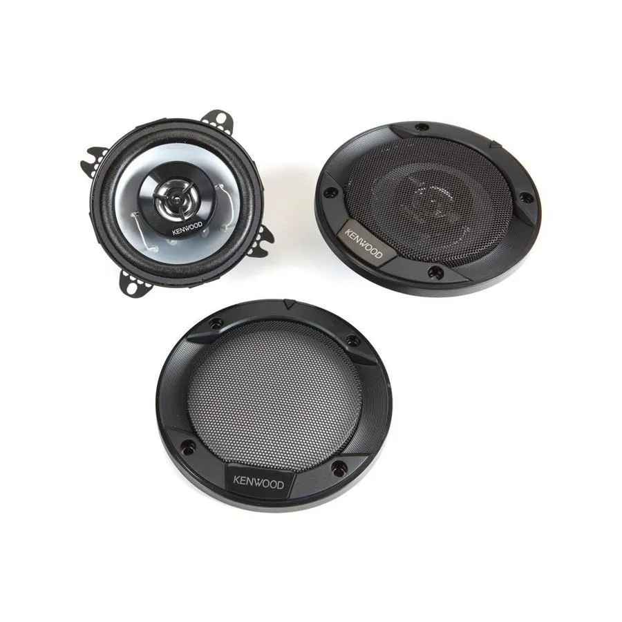 Kenwood KFC-1066S Haut-Parleur Coaxial Série Sport 210W de 4 ", Pour Voiture, Noir