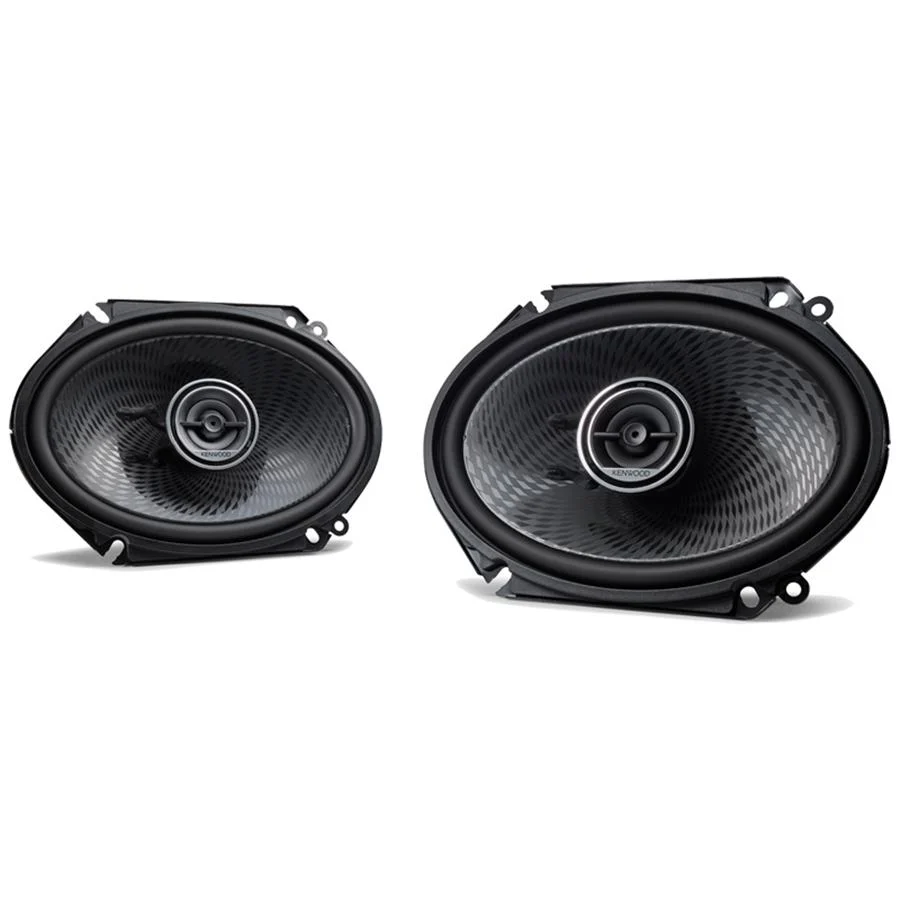 Kenwood KFC-C6866S 6 x 8" Haut-parleur Coaxial 2 Voies Série Sport 250 W, Pour la Voiture, Noir