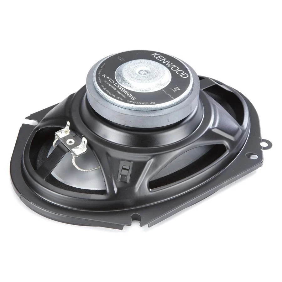Kenwood KFC-C6866S 6 x 8" Haut-parleur Coaxial 2 Voies Série Sport 250 W, Pour la Voiture, Noir