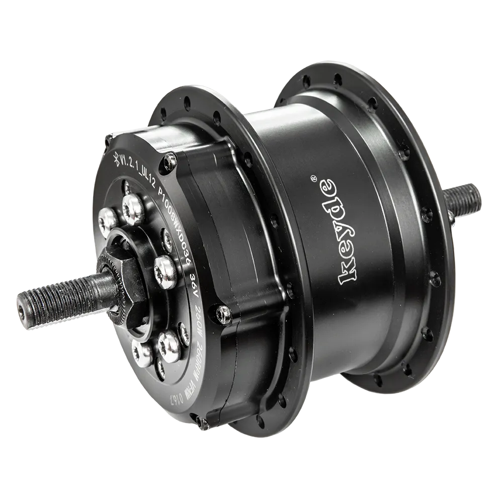 Keyde P100 Moteur de Moyeu Avant Sans Fil | Moteur Vélo Électrique 36V 250W, 1.7kg Léger