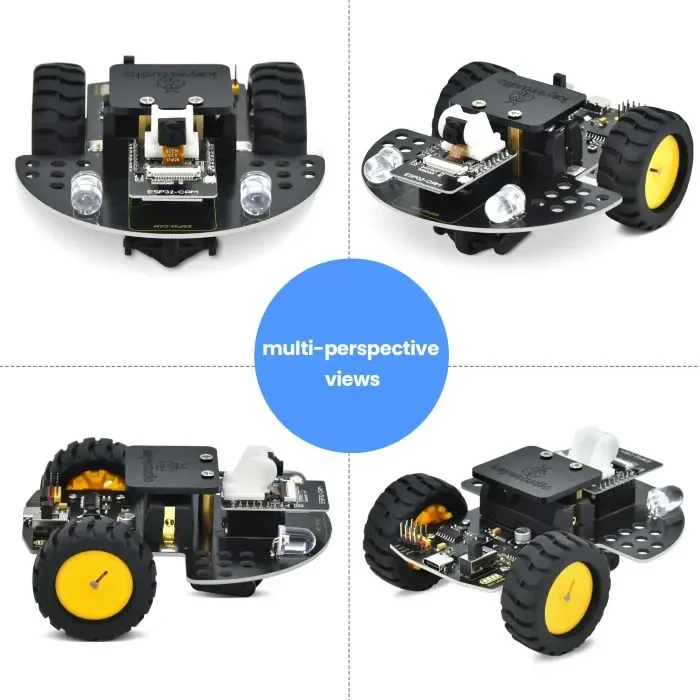 Kit Robot Voiture Intelligente Vision KeyeStudio ESP32-CAM Arduino