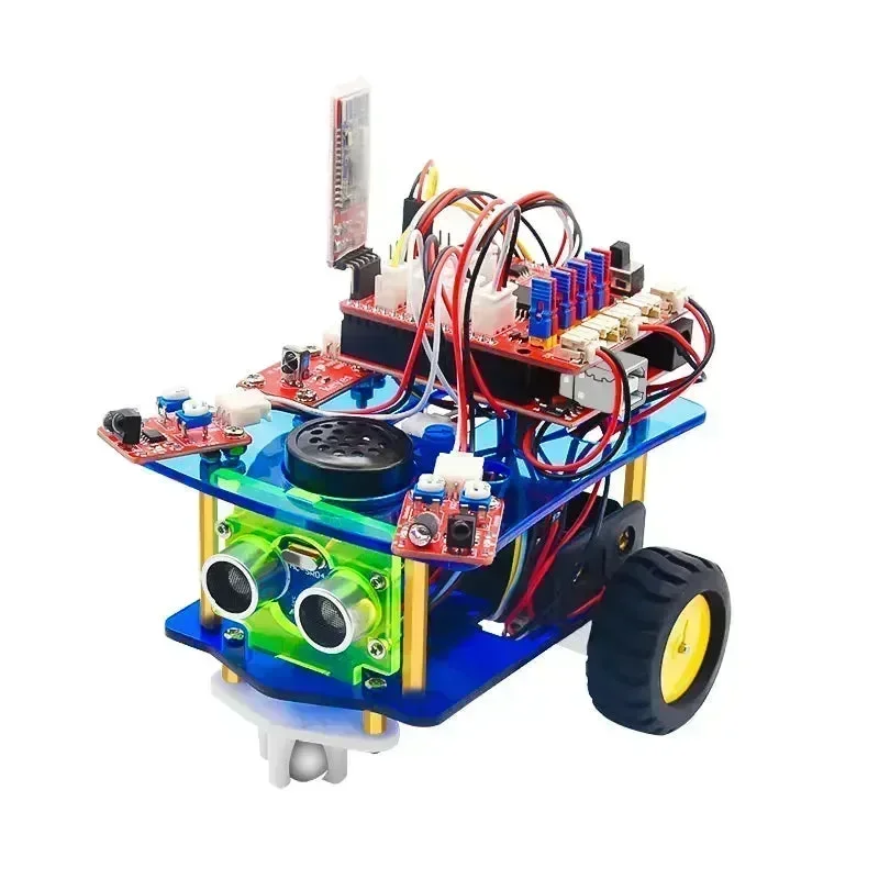 Kit de voiture robot intelligente Bluetooth Mini de bureau KeyeStudio V3.0