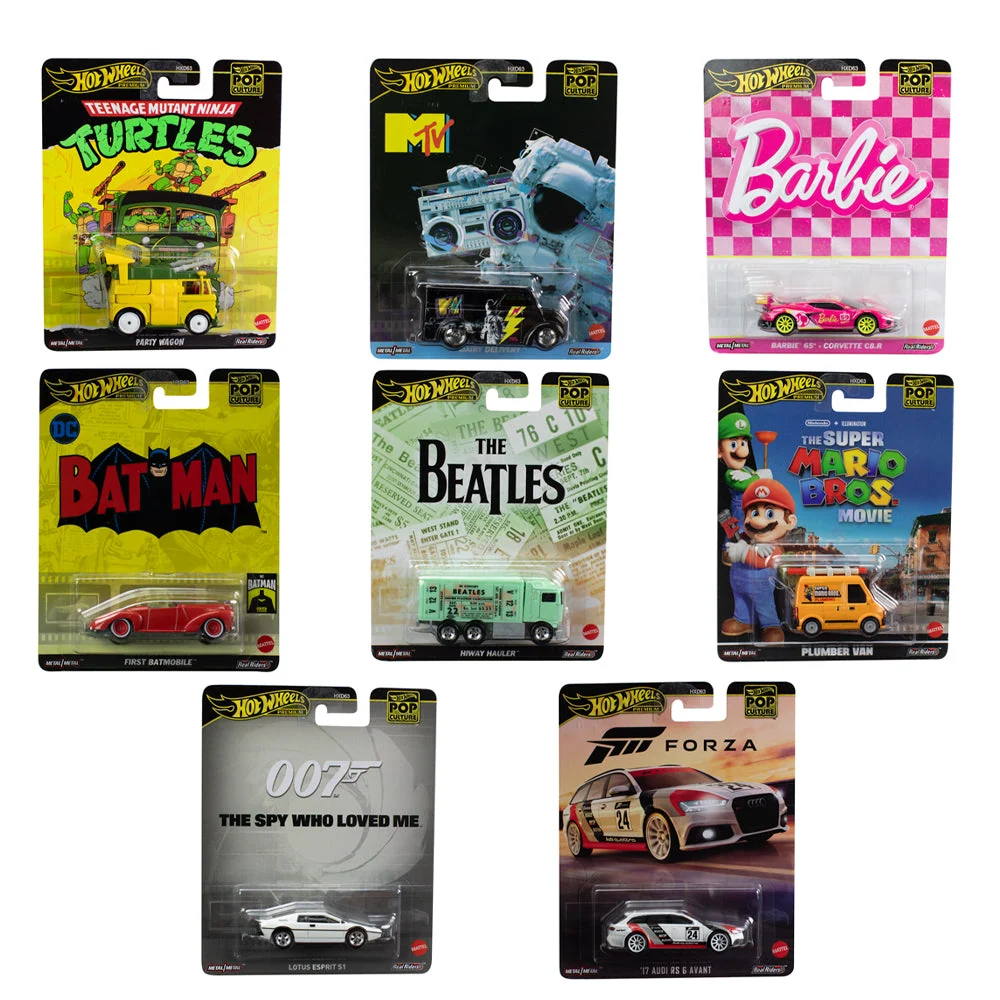 Hot Wheels Premium Voiture Culture Populaire VRT KID