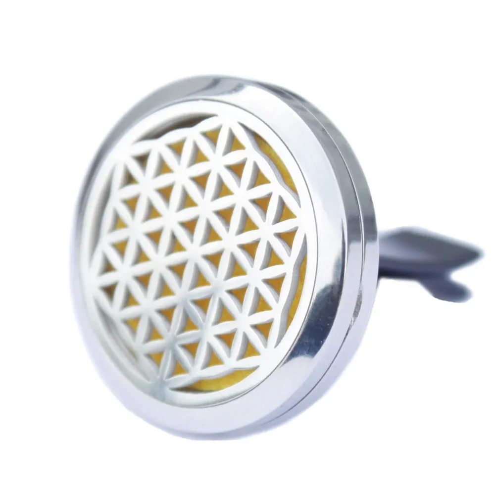 Kit diffuseur de voiture - Fleur de Vie - 30 mm