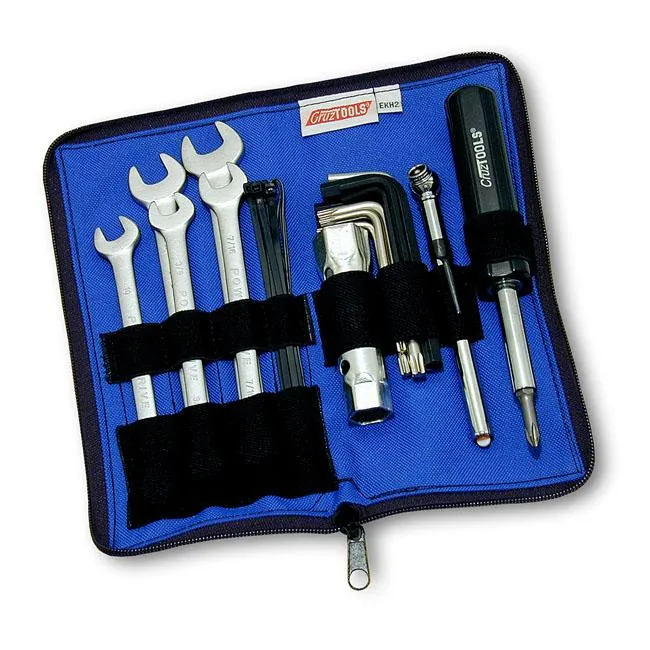 Kit d'outils moto Econokit H2 de Cruztools pour Harley