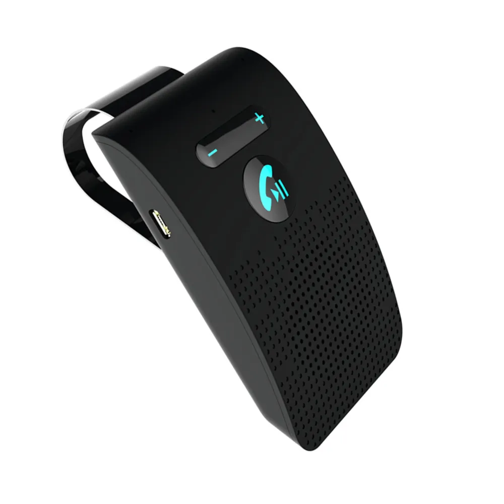 Kit mains libres pour voiture 10x6x2.1cm main libre voiture bluetooth haut-parleur micro intégré avec clip bluetooth pour...