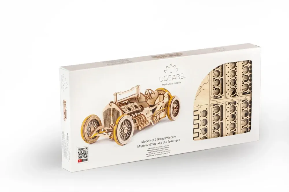 Kit maquette à construire Ugears Voiture de course U9