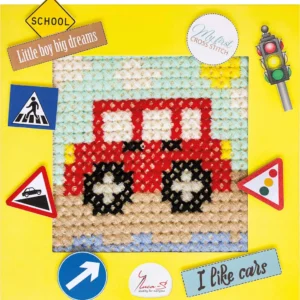 Kit de point de croix Luca-S - Voiture X04